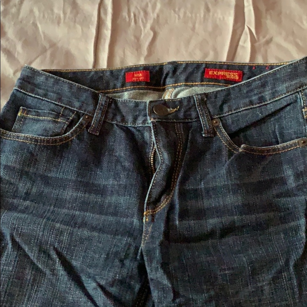 Express Mia boot cut jeans sz 4R